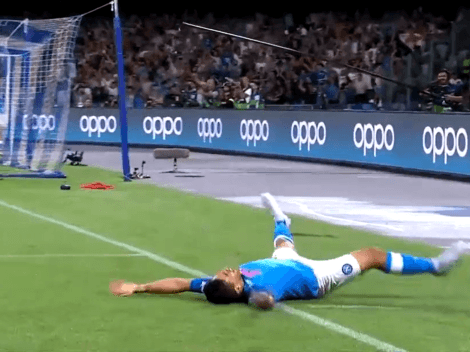 VIDEO | Gio Simeone debutó en la red con la camiseta del Napoli contra el Liverpool por la Champions League