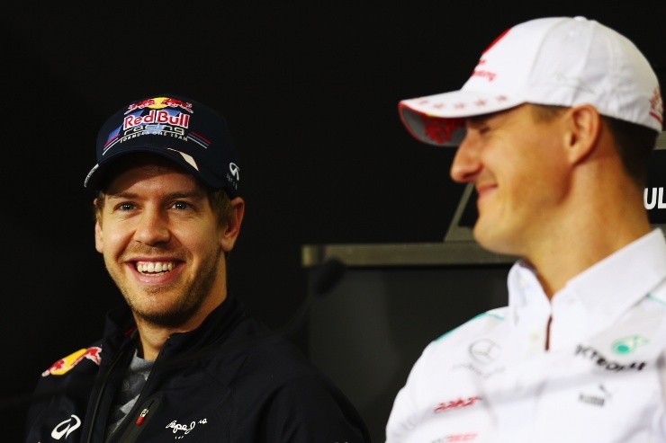 Vettel y Schumacher comparten el récord de victorias. Créditos: Getty Images