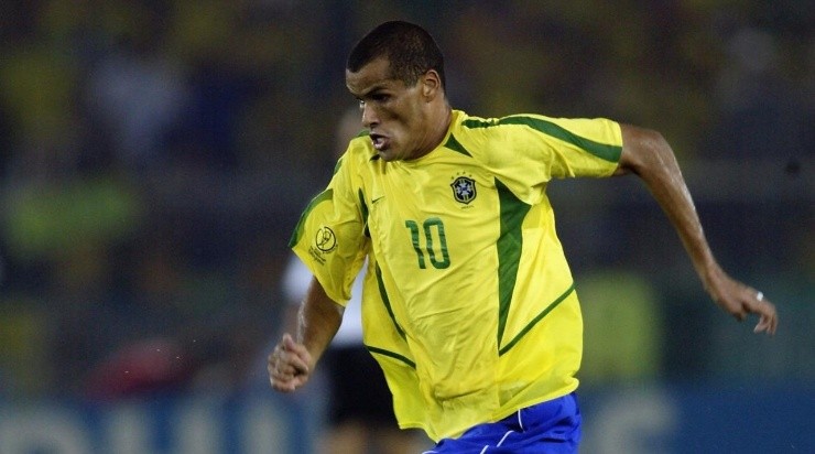 Rivaldo of Brazil (Photo by Gary M. Prior/Getty Images)
