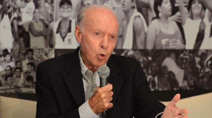 Former Brazil player and coach Mario Zagallo  (Photo by Shaun Botterill/Getty Images)