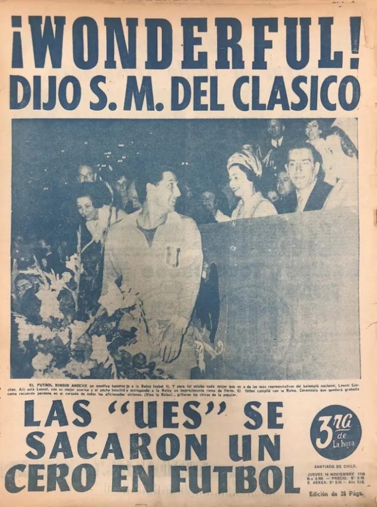 La prensa extasiada con la presencia de la Reina Isabel | Foto: Archivo 