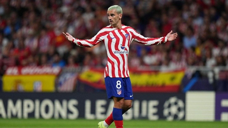 Griezmann con Atlético de Madrid.