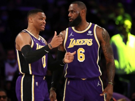 Russell Westbrook's attitude with LeBron James that kept him from shining on the Lakers as per Shaq