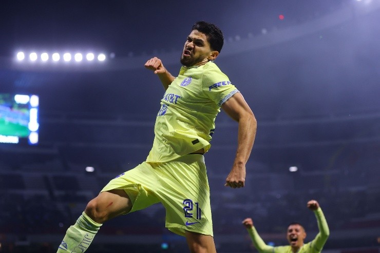 Henry es el máximo goleador de las Águilas en el Apertura 2022. Créditos: Imago7