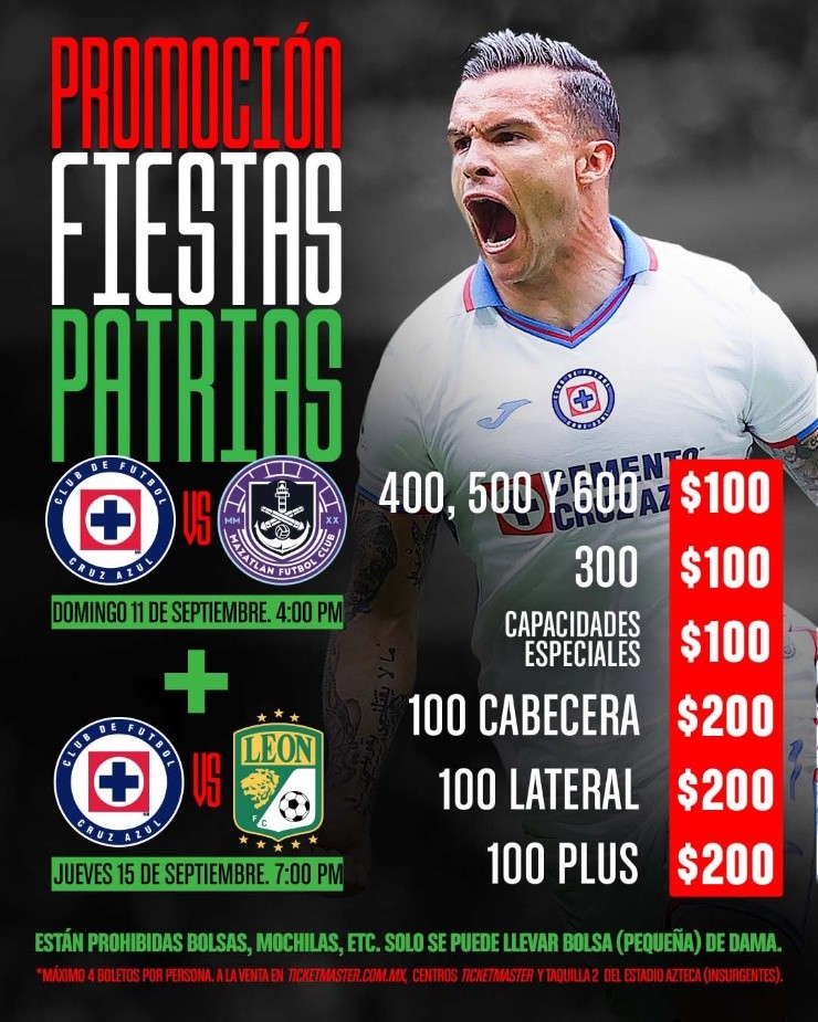 Promoción de Cruz Azul para sus fanáticos | Twitter