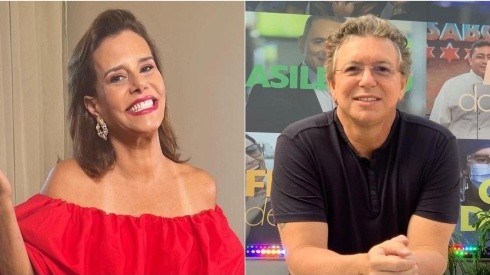 Narcisa Tamborindeguy critica Boninho, pai de sua filha. Imagens: Reprodução/Instagram constas oficiais socialite / diretor.