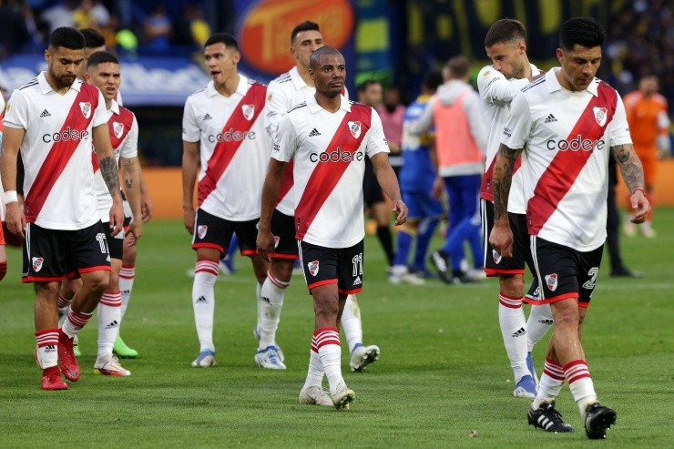River no pudo ante Boca en La Bombonera | Foto: Getty Images 