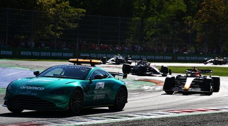 El Safety Car, protagonista en Monza. (Getty Images)