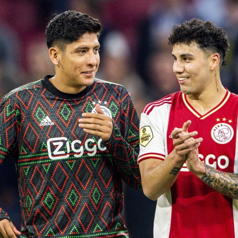 DT del Ajax se rindió a los pies de Edson Álvarez y Jorge Sánchez