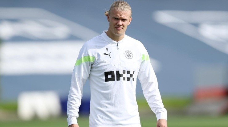 Erling Haaland (Photo by Charlotte Tattersall/Getty Images)