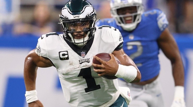 Jalen Hurts (Photo by Gregory Shamus/Getty Images)