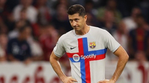 Robert Lewandowski, figura de Barcelona.