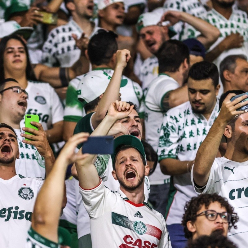 Torcida do Palmeiras se irrita e rebate provocação do perfil oficial do Brasileirão