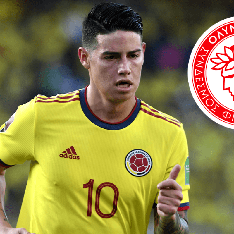 ¿Cuándo debuta James Rodríguez en Olympiacos?