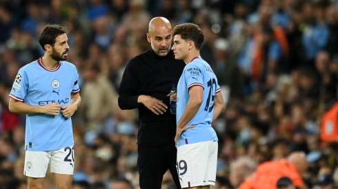 La frase de Guardiola sobre Julián Álvarez tras el triunfo ante Dortmund: "Él tiene que aprender..."