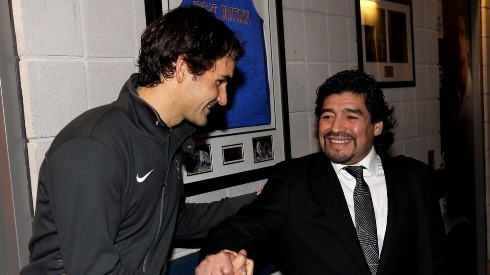Un Diego para todo: Maradona y sus elogios para Roger Federer.