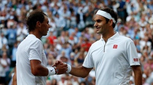 Federer e Nadal jogaram pela última vez em Wimbledon, no ano de 2019
