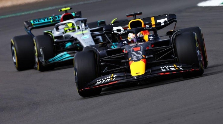 Verstappen en la delantera, algo común en 2022. (Getty Images)