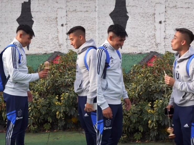 El entretenido duelo entre Castro y Assadi | Foto: Captura 