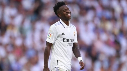 Vinicius Junior en juego con Real Madrid.