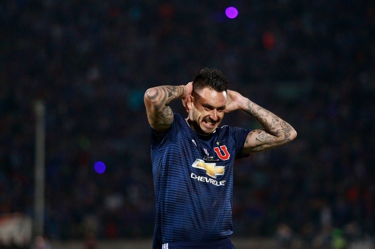 Pinilla y su particular manda si la U se queda en primera | Foto: Agencia Uno 