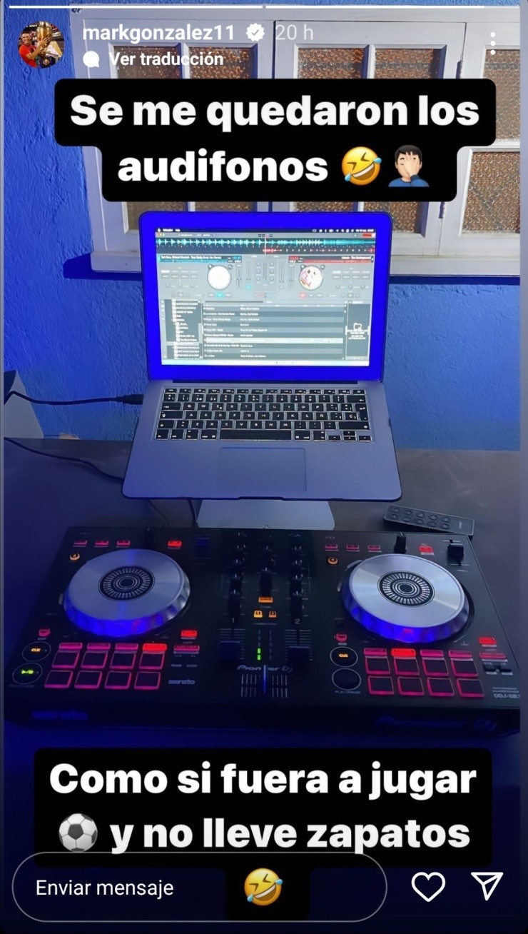 Mark González Instagram