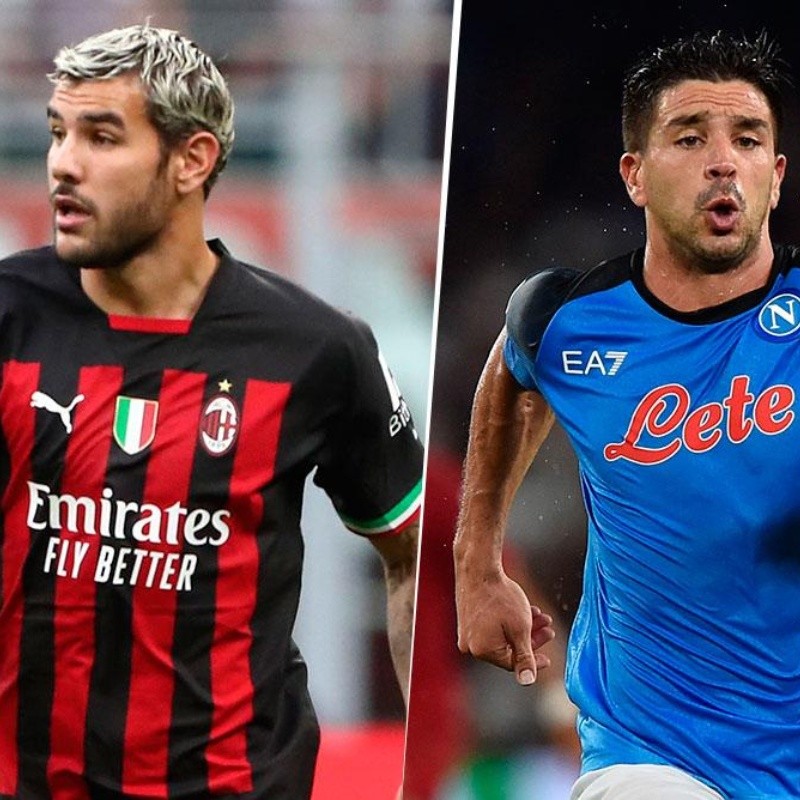 Milan vs Napoli: alineaciones para el partido de la Serie A