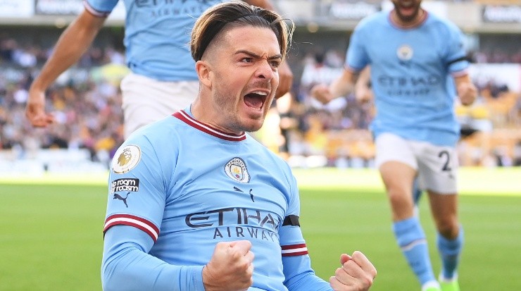 Jack Grealish of Manchester City. (Laurence Griffiths/Getty Images)