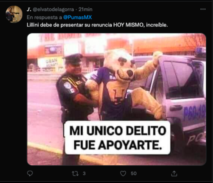 Memes Pumas vs Cruz Azul | Twitter