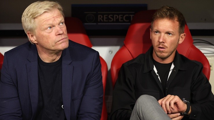 Oliver Kahn y Julian Nagelsmann