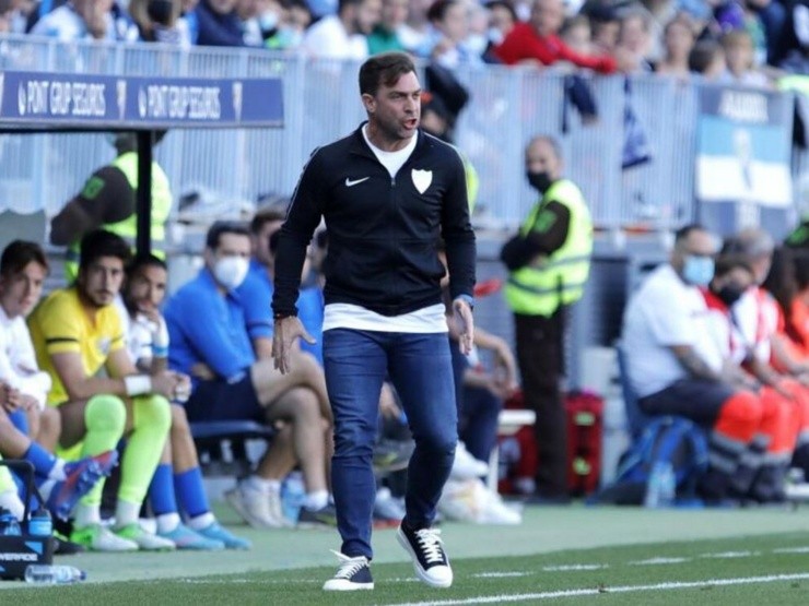 Guede solo ha sumado un triunfo en esta temporada con el Málaga | Foto: Archivo 