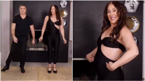 Claudia Raia dança com Jarbas Homem de Mello para anunciar gravidez
