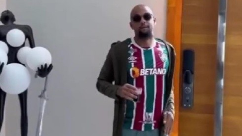 Felipe Melo hizo un video emulando a David Pizarro tras victoria en el clásico carioca.