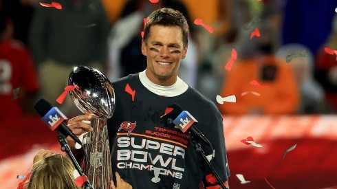 Tom Brady y su último triunfo de Super Bowl con los Tampa Bay Buccaneers.