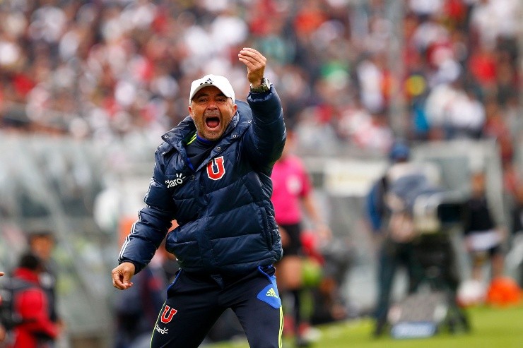 Jorge Sampaoli está podrido de Azul Azul | Foto: Agencia Uno 