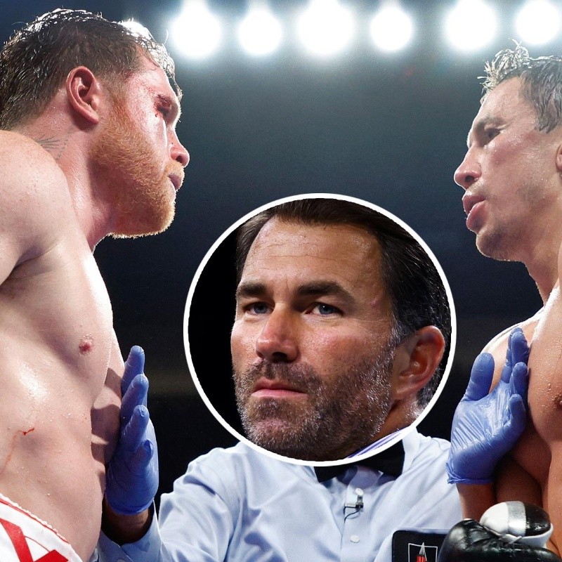 Desafiante mensaje de Eddie Hearn luego que se revelaran las ventas de Canelo vs Golovkin III