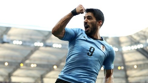 Luis Suárez, figura de la Celeste.