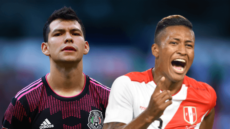 México se mide con Perú en un amistoso internacional.