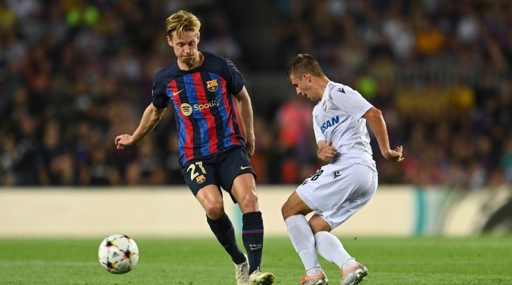 Frenkie de Jong of FC Barcelona (Photo by David Ramos/Getty Images)