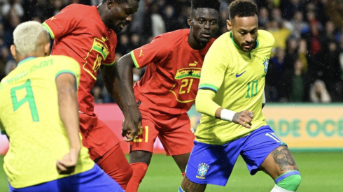 Brasil goleó y pasó por encima a Ghana en Amistoso Internacional