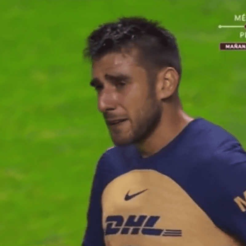 VIDEO: El llanto del Toto Salvio tras la eliminación de Pumas