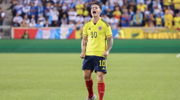 James, una de las máximas figuras de Colombia