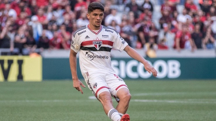 Robson Mafra/AGIF/ Pablo Maia, Rodrigo Nestor e +9; Ceni esboça São Paulo para partida antes da final da Sul-Americana.