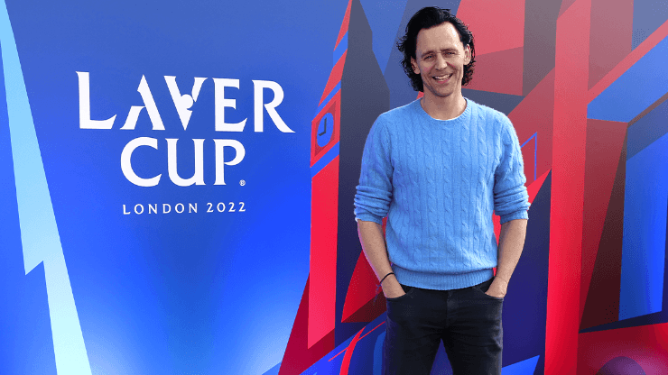 Tom Hiddleston, presente en la Laver Cup 2022