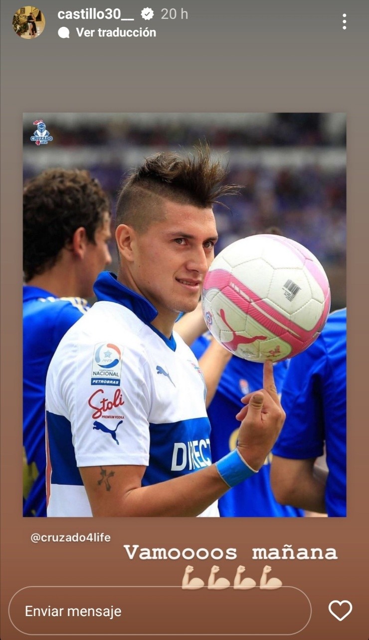 Nicolás Castillo Instagram