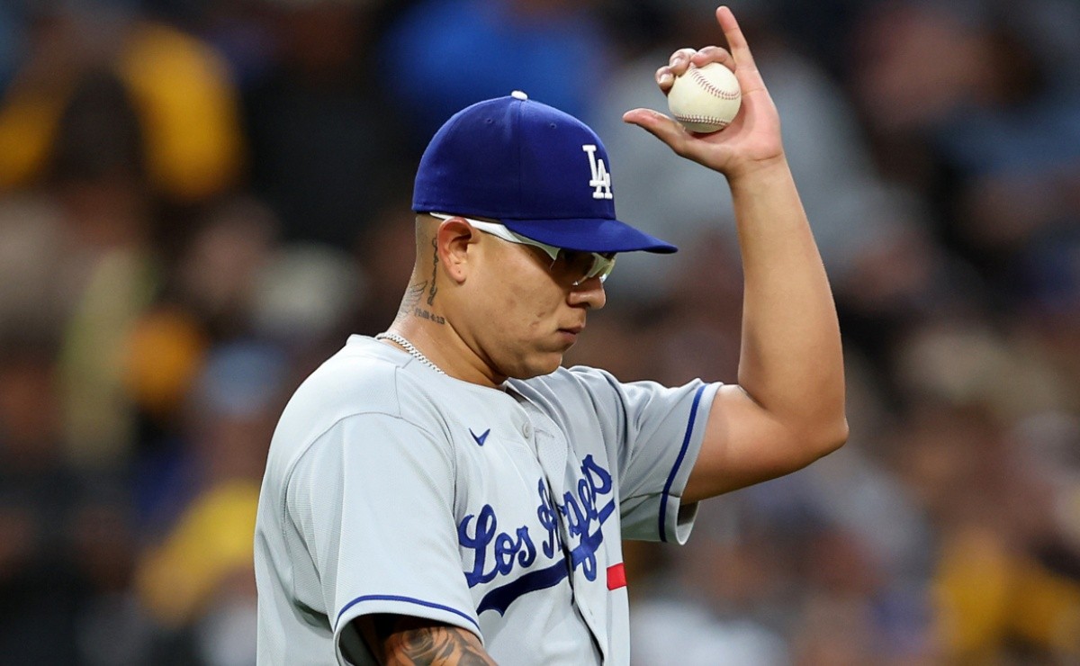 Los Dodgers borran la huella de Julio Urías de la historia del equipo -  Infobae