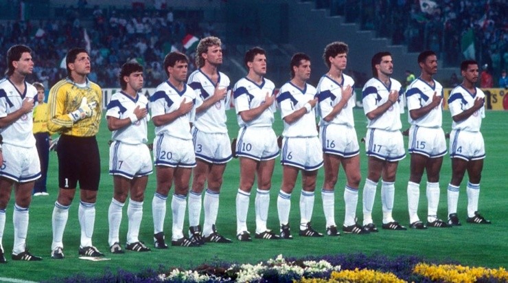 USMNT squad at Italy 1990 (US Soccer)