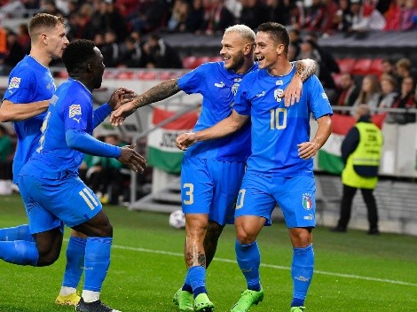Italia avanza en la Nations League con su triunfo ante Hungría