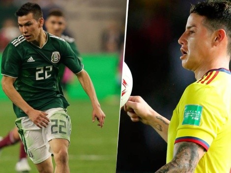 México vs Colombia: alineaciones para el amistoso en California por la fecha FIFA