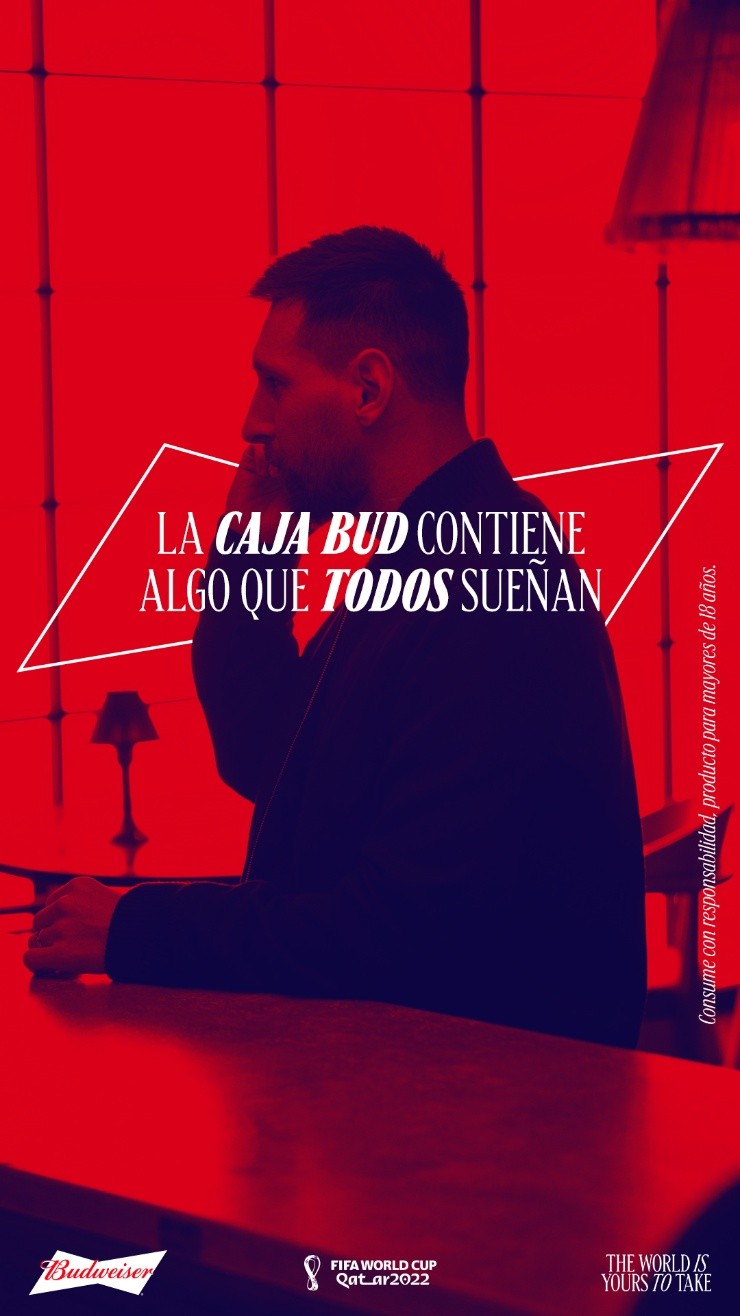 Lionel Messi Budweiser